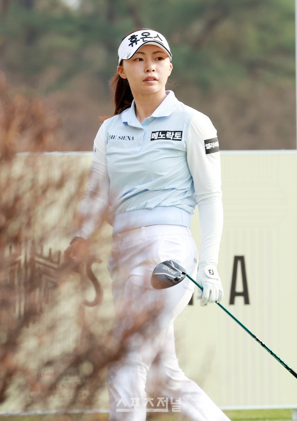 김지영 7번홀 그린 경기모습