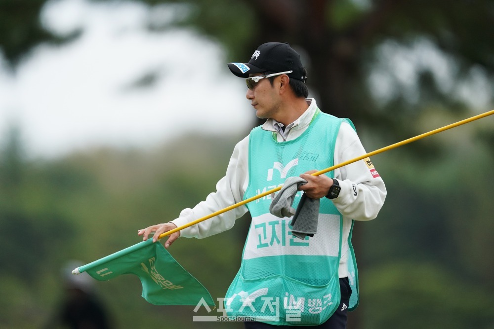 [포토] 고지원 캐디