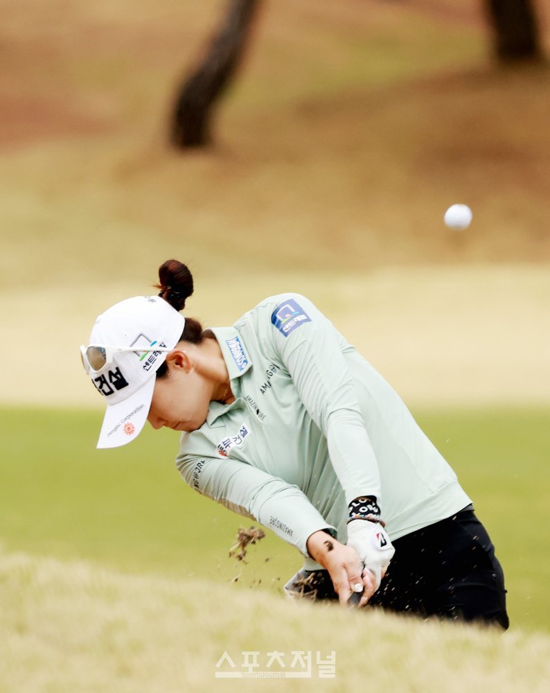 [청년골프] 지한솔 화이팅,KLPGA 'iM금융오픈 2026' 둘째 날 티샷