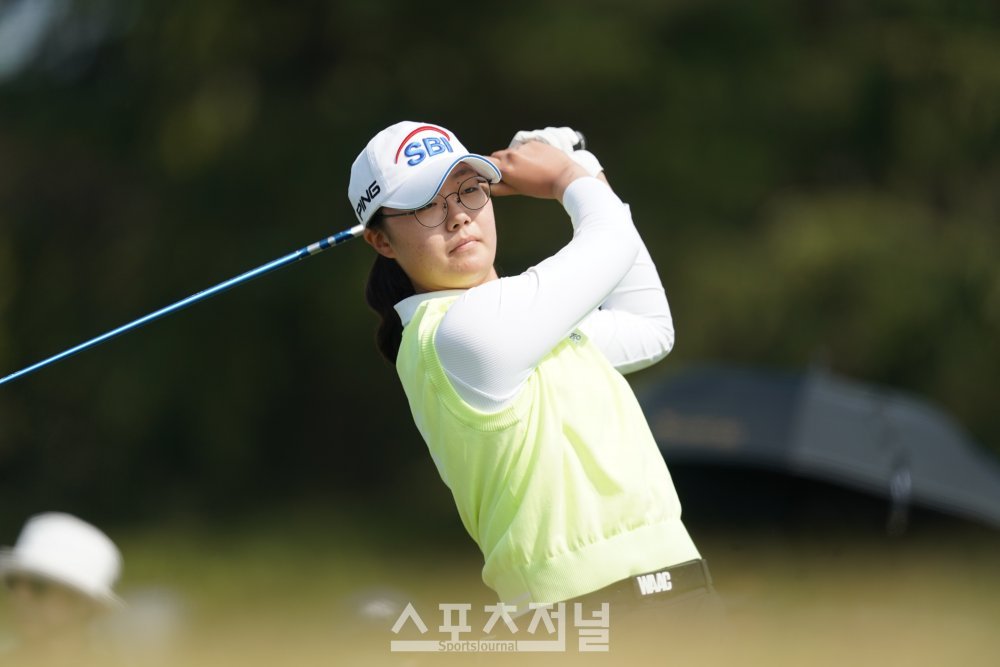 [청년골프] 김가랑 티샷 골프존카운티 선산