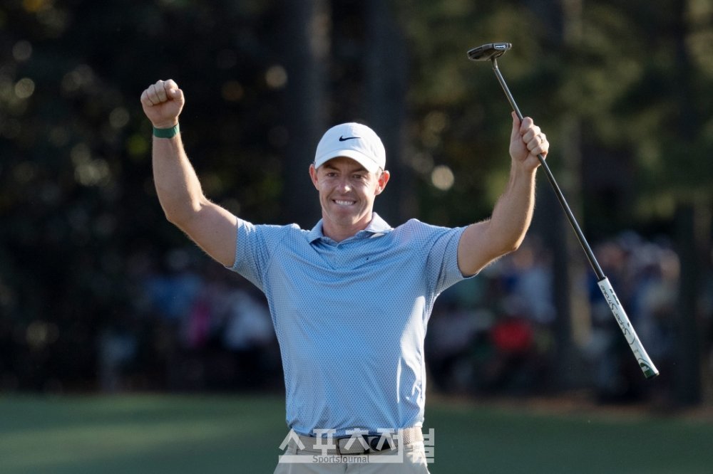 [골프] 로리 맥켈로이, 2026마스터즈 우승 환호