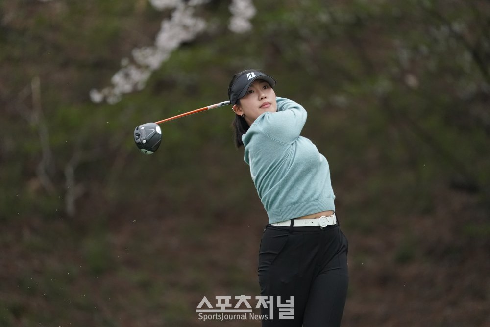 스포츠 뉴스  김지현 5 티샷