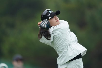 [포토] 노승희가 티샷하고 있다