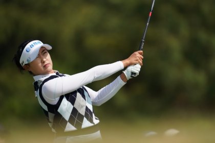 [청년골프] 김민주 티샷 잘하네