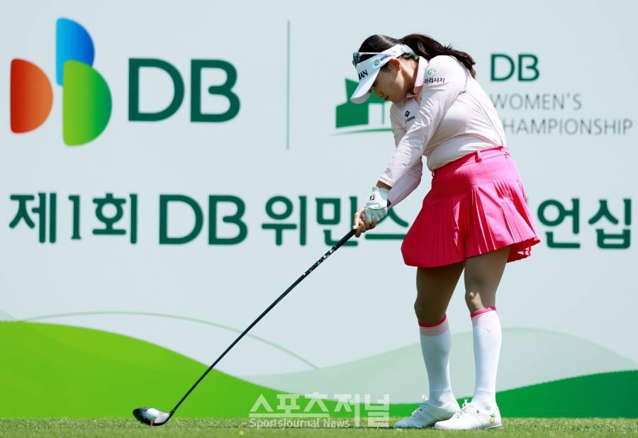 [SJ골프] 노승희,KLPGA '제1회 DB 위민스 챔피언십' 둘째날 1번홀 티샷