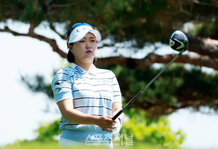 [SJ골프] 방향은 정확히 홍진영, 두산 매치플레이