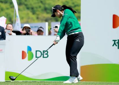 [SJ골프] 강한 임팩트 이세희,KLPGA '제1회 DB 위민스 챔피언십'1번홀 티샷