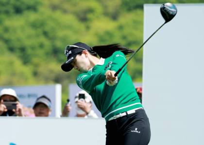 [SJ골프] 임팩트는 정확히 이세희,KLPGA '제1회 DB 위민스 챔피언십'1번홀 티샷