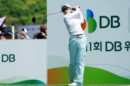 [SJ골프] 나이스 샷 박민지,KLPGA '제1회 DB 위민스 챔피언십'1번홀