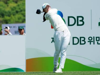 [SJ골프] 나이스 샷 안재희,KLPGA '제1회 DB 위민스 챔피언십'1번홀